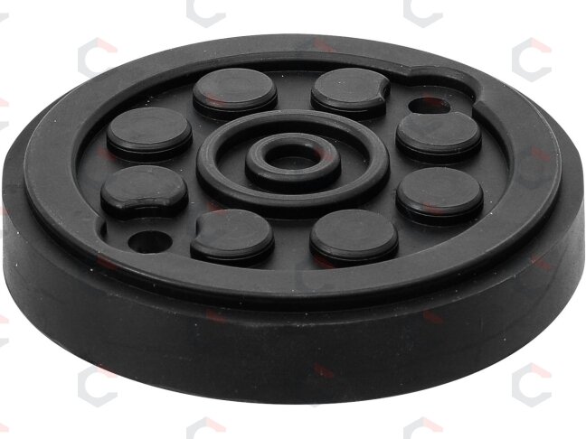 Guminis padas | auto keltuvams | Ø 120 mm (7052) Guminis padas | auto keltuvams | Ø 120 mm (7052)