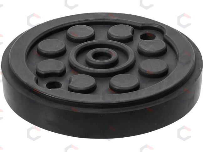 Guminis padas | auto keltuvams | Ø 120 mm (7053) Guminis padas | auto keltuvams | Ø 120 mm (7053)