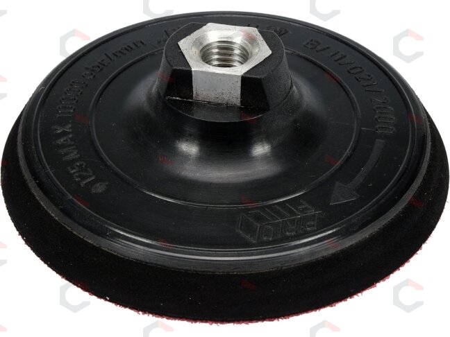 Guminis padas minkštas M14, 125 mm "Profil" (08511) Guminis padas minkštas M14, 125 mm "Profil" (08511)