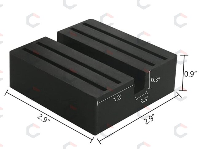 Guminis padas / pagalvėlė | auto keltuvams (RP10) 1 Guminis padas / pagalvėlė | auto keltuvams (RP10) 1