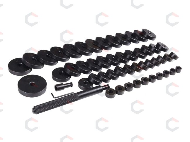 Guolių ir sandariklių presavimo rinkinys | 18–74 mm | 52 vnt. (SK1352) 1 Guolių ir sandariklių presavimo rinkinys | 18–74 mm | 52 vnt. (SK1352) 1