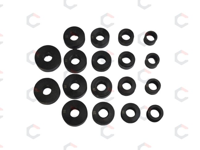 Guolių ir sandariklių presavimo rinkinys | 18–74 mm | 52 vnt. (SK1352) 3 Guolių ir sandariklių presavimo rinkinys | 18–74 mm | 52 vnt. (SK1352) 3