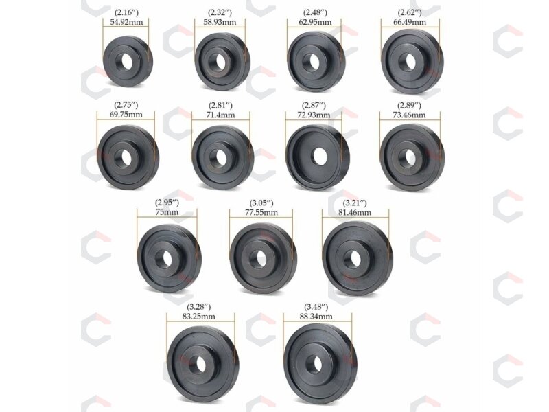 Guolių presavimo komplektas | 25 vnt. (WT04037) 6 Guolių presavimo komplektas | 25 vnt. (WT04037) 6