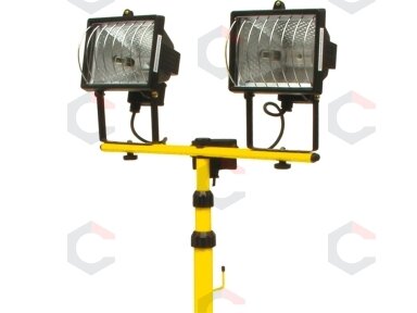 Halogeninės lempos | su stovu | 2 x 7500LM / 2X400W (82787) Halogeninės lempos | su stovu | 2 x 7500LM / 2X400W (82787)