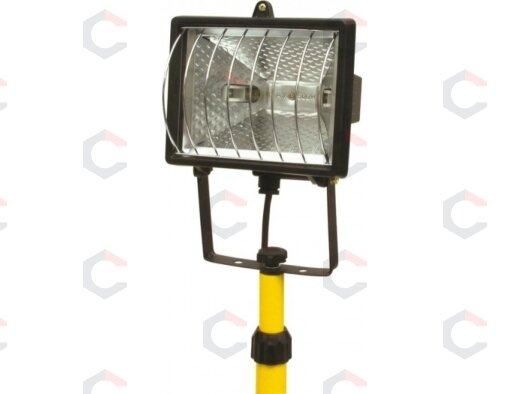 Halogeninė lempa | su 0.8m - 2m stovu | 7500LM / 400W (82786) 1 Halogeninė lempa | su 0.8m - 2m stovu | 7500LM / 400W (82786) 1
