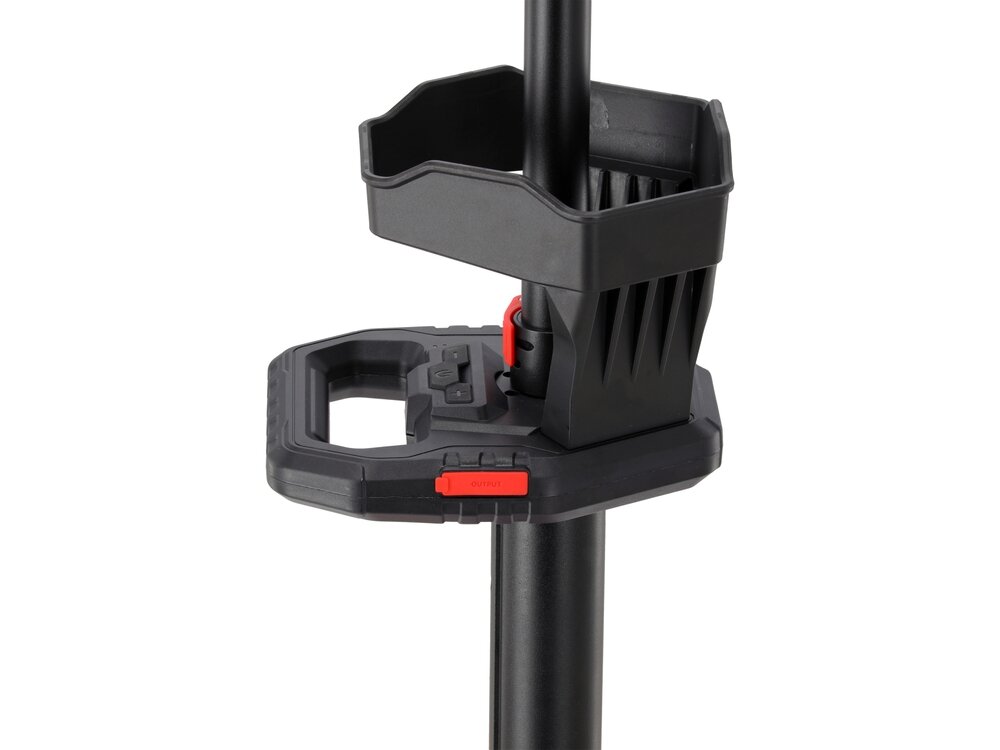 Hibridinis LED darbo prožektorius su trikoju | 100 W | 10 000 lm | 18 V / 110–240 V | be akumuliatoriaus (YT-818394) 11 Hibridinis LED darbo prožektorius su trikoju | 100 W | 10 000 lm | 18 V / 110–240 V | be akumuliatoriaus (YT-818394) 11