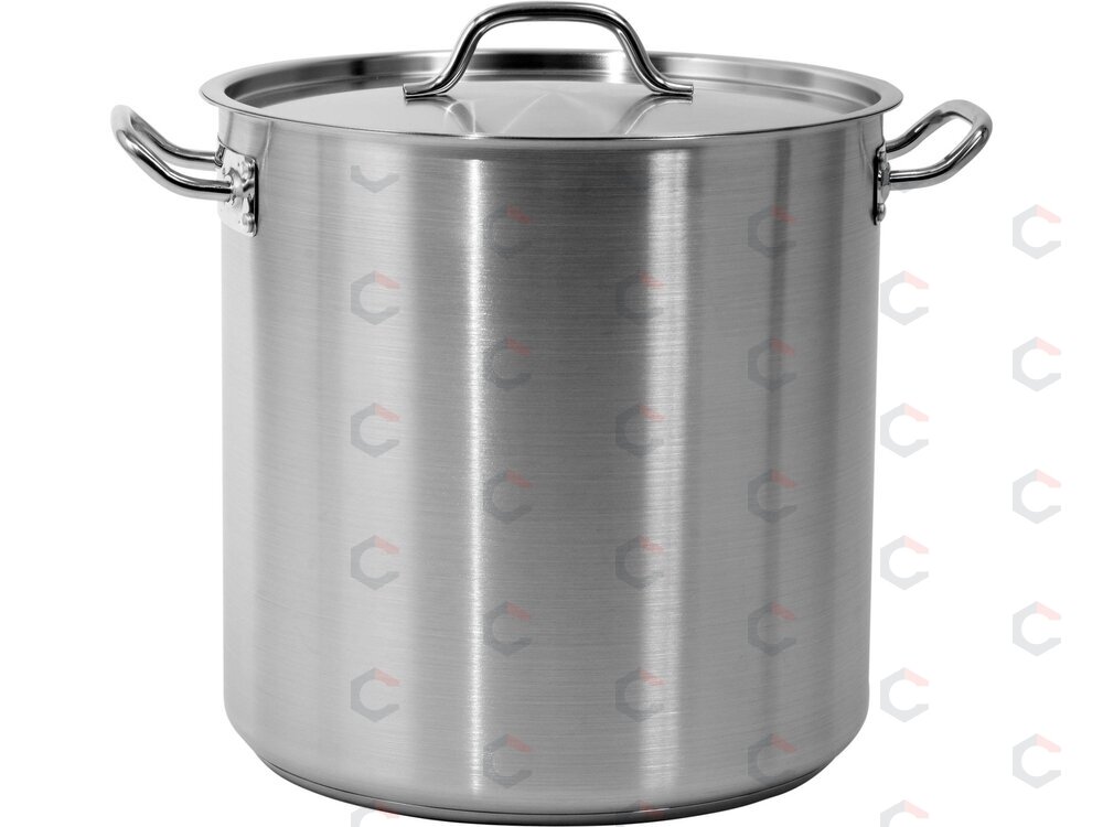 Aukštas puodas su dangčiu | 36,6 l | nerūdijantis plienas (YG-00007)