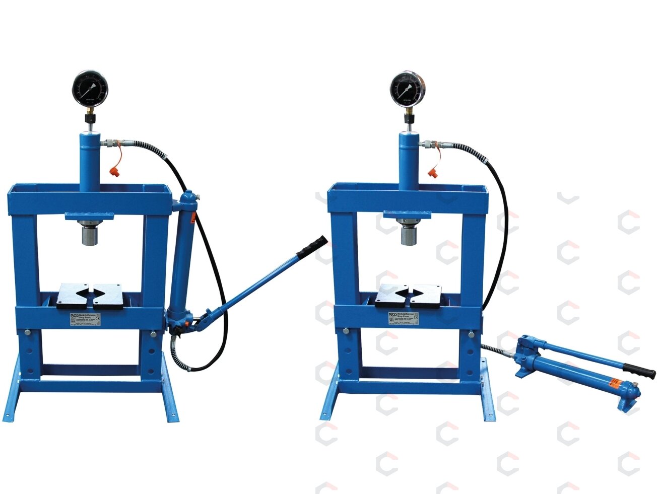 Hidraulinis presas su manometru | 10 t (9247) Hidraulinis presas su manometru | 10 t (9247)