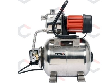 Hidroforas su baku | vandens tiekimo siurblys | 1200 W | 19 l (YT-85370)