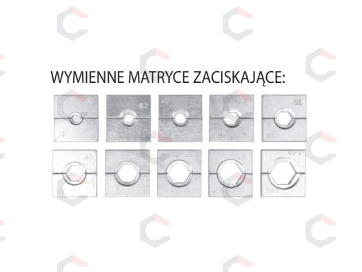 Hidraulinis kraštų užspaudimo įrankis | 10-120 mm² | 8 t (YT-22860) 3