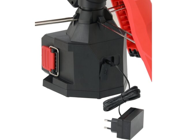 Hibridinis LED darbo prožektorius su trikoju | 100 W | 10 000 lm | 18 V / 110–240 V | be akumuliatoriaus (YT-818394) 18 Hibridinis LED darbo prožektorius su trikoju | 100 W | 10 000 lm | 18 V / 110–240 V | be akumuliatoriaus (YT-818394) 18