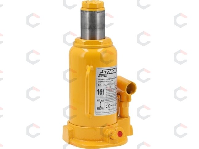 Hidraulinis butelinis domkratas | 16 t | 220–415 mm (80096) 2 Hidraulinis butelinis domkratas | 16 t | 220–415 mm (80096) 2