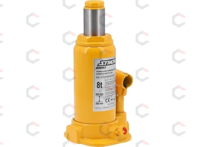 Hidraulinis butelinis domkratas | 8 t | 200–385 mm (80093) 3 Hidraulinis butelinis domkratas | 8 t | 200–385 mm (80093) 3