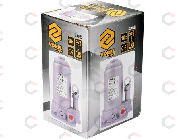 Hidraulinis domkratas 10t 195- 375 mm TÜV/GS/CE (80052) 2 Hidraulinis domkratas 10t 195- 375 mm TÜV/GS/CE (80052) 2
