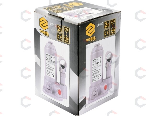 Hidraulinis domkratas 2 t, 148-276 mm TÜV/GS/CE (80012) 1