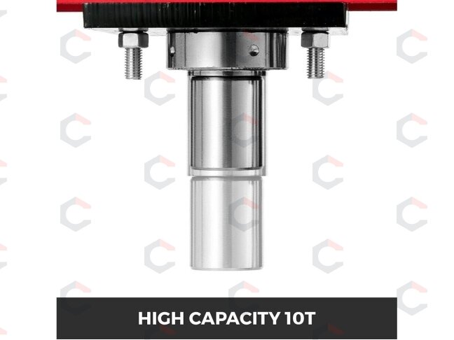 Hidraulinis presas su manometru | stalo tipas | 10 t (H8026) 3