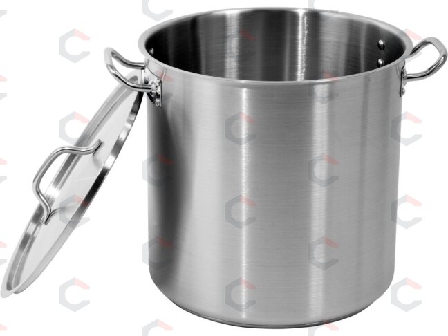 Aukštas puodas su dangčiu | 36,6 l | nerūdijantis plienas (YG-00007) 1