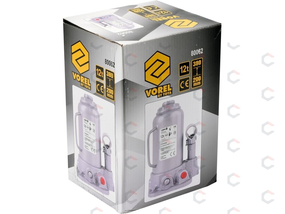 Hidraulinis domkratas 12t 200-380 mm TÜV/GS/CE (80062) 2 Hidraulinis domkratas 12t 200-380 mm TÜV/GS/CE (80062) 2