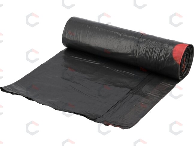 Šiukšlių maišai VOREL | su užrišimo juosta | 60 l | 10 vnt. | 30 μm (09490) 1