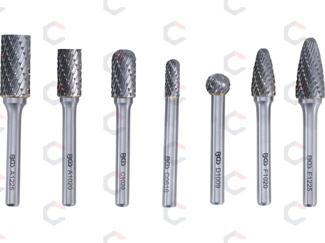 HSS frezavimo rinkinys | 7 vnt. (8626) 8 HSS frezavimo rinkinys | 7 vnt. (8626) 8