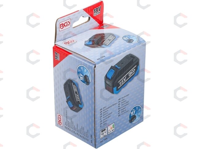 Įkraunama baterija | 5,0 Ah | BGS 18 V belaidei serijai (7384) 3