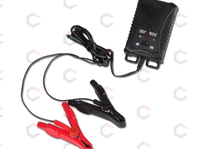 Įkroviklis motociklų akumuliatoriams 6/12 V (63510)