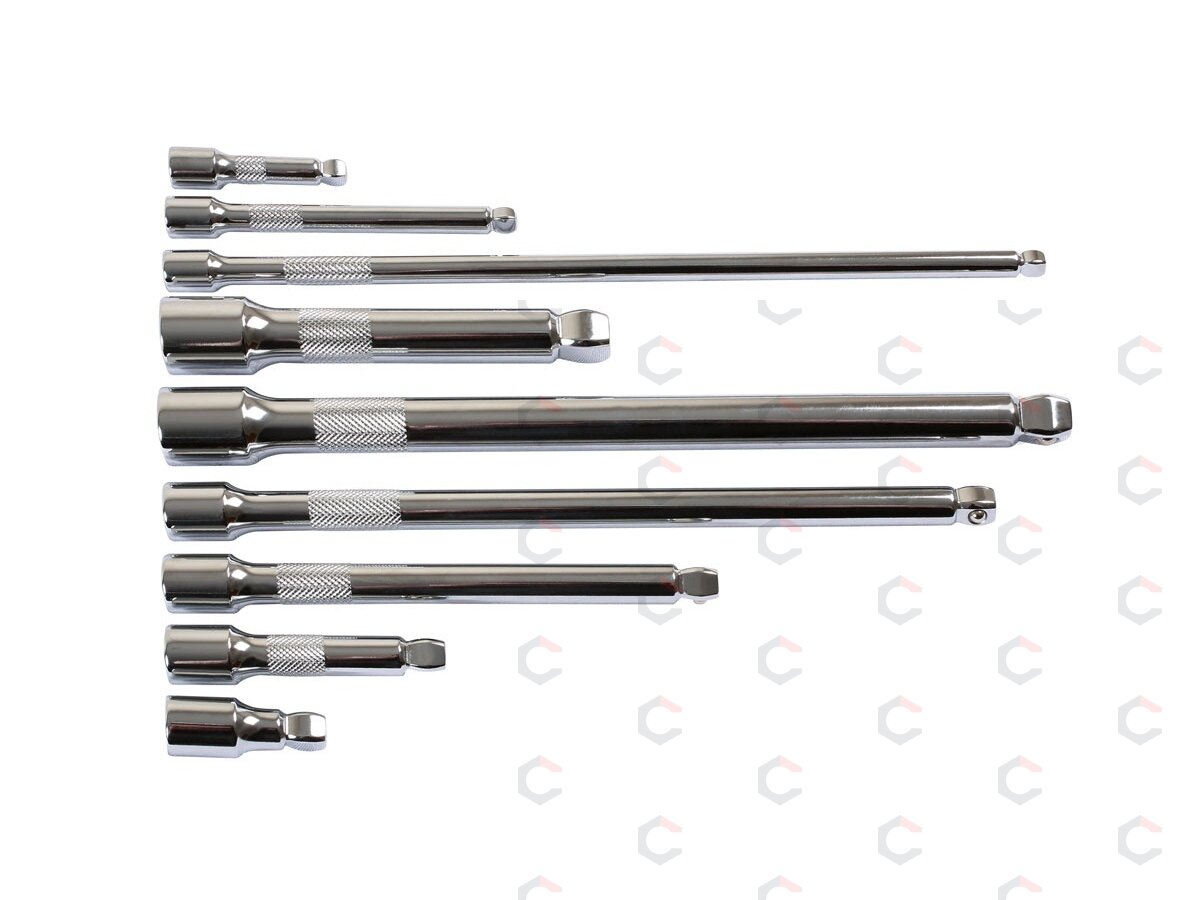Ilgintuvų rinkinys | šarnyriniai | 6.3 mm (1/4") / 10 mm (3/8") / 12,5 mm (1/2") | 9 vnt. (KD146) 1 Ilgintuvų rinkinys | šarnyriniai | 6.3 mm (1/4") / 10 mm (3/8") / 12,5 mm (1/2") | 9 vnt. (KD146) 1