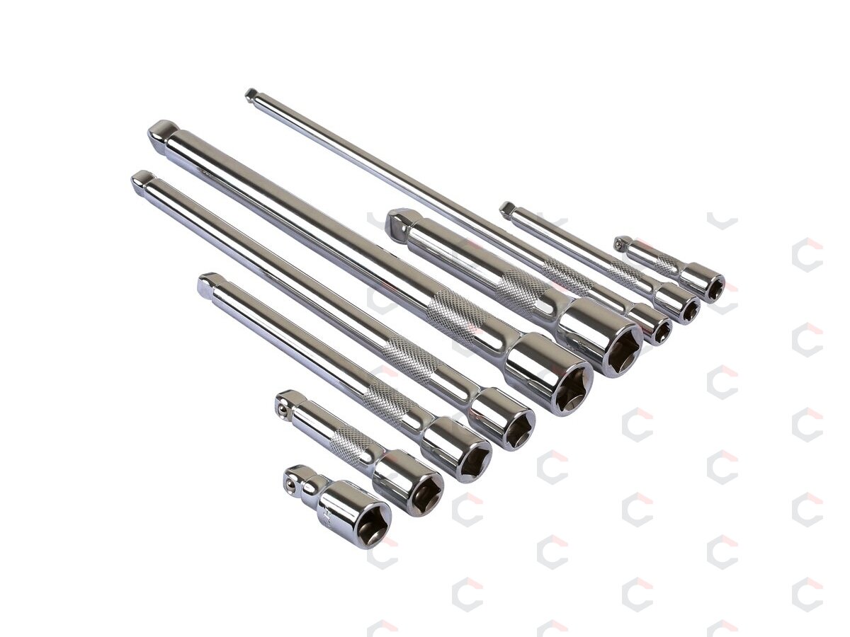Ilgintuvų rinkinys | šarnyriniai | 6.3 mm (1/4") / 10 mm (3/8") / 12,5 mm (1/2") | 9 vnt. (KD146) 3 Ilgintuvų rinkinys | šarnyriniai | 6.3 mm (1/4") / 10 mm (3/8") / 12,5 mm (1/2") | 9 vnt. (KD146) 3