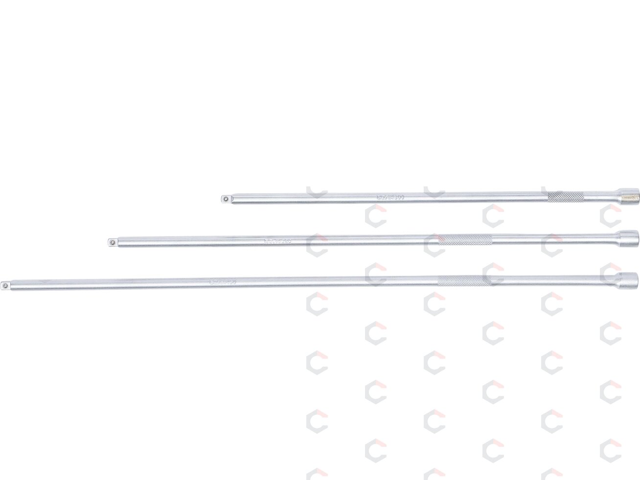 Ilgintuvų rinkinys | 6.3 mm (1/4") | 300 / 380 / 450 mm | 3 vnt. (6854) 2 Ilgintuvų rinkinys | 6.3 mm (1/4") | 300 / 380 / 450 mm | 3 vnt. (6854) 2