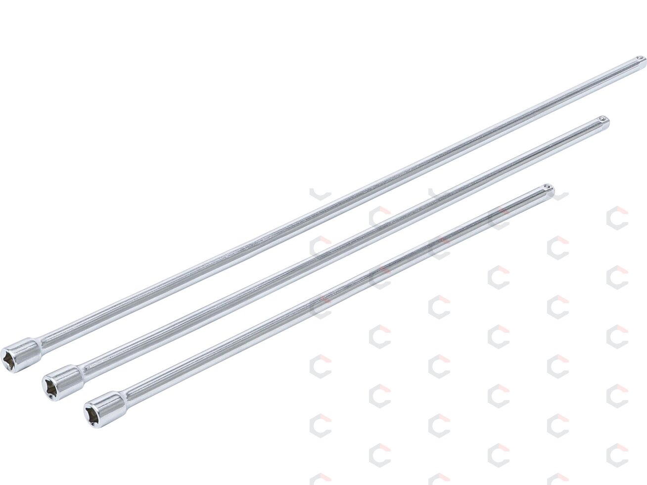 Ilgintuvų rinkinys | 6.3 mm (1/4") | 300 / 380 / 450 mm | 3 vnt. (92235) 1