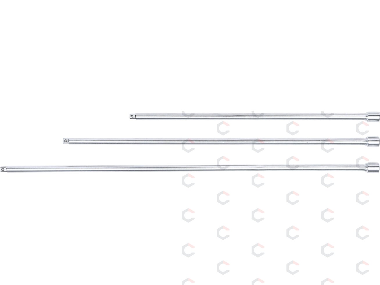 Ilgintuvų rinkinys | 6.3 mm (1/4") | 300 / 380 / 450 mm | 3 vnt. (92235) 2