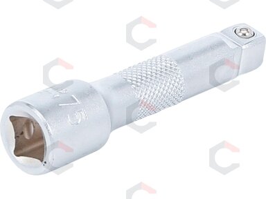 Ilgintuvas galvutei šarnyrinis | 10 mm (3/8") | 75 mm (242) Ilgintuvas galvutei šarnyrinis | 10 mm (3/8") | 75 mm (242)
