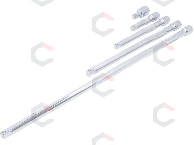 Ilgintuvų rinkinys | šarnyriniai | 10 mm (3/8") | 5 vnt. (6111) Ilgintuvų rinkinys | šarnyriniai | 10 mm (3/8") | 5 vnt. (6111)