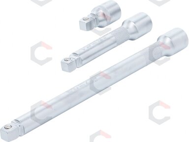 Ilgintuvų rinkinys | šarnyriniai | 12,5 mm (1/2") | 50/125/250 mm | 3 vnt. (2240) Ilgintuvų rinkinys | šarnyriniai | 12,5 mm (1/2") | 50/125/250 mm | 3 vnt. (2240)
