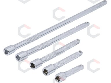 Ilgintuvų rinkinys | šarnyriniai | 6.3 mm (1/4") | 5 vnt. (6110) Ilgintuvų rinkinys | šarnyriniai | 6.3 mm (1/4") | 5 vnt. (6110)