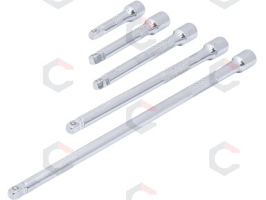Ilgintuvų rinkinys | šarnyriniai | 6.3 mm (1/4") | 5 vnt. (6110) Ilgintuvų rinkinys | šarnyriniai | 6.3 mm (1/4") | 5 vnt. (6110)