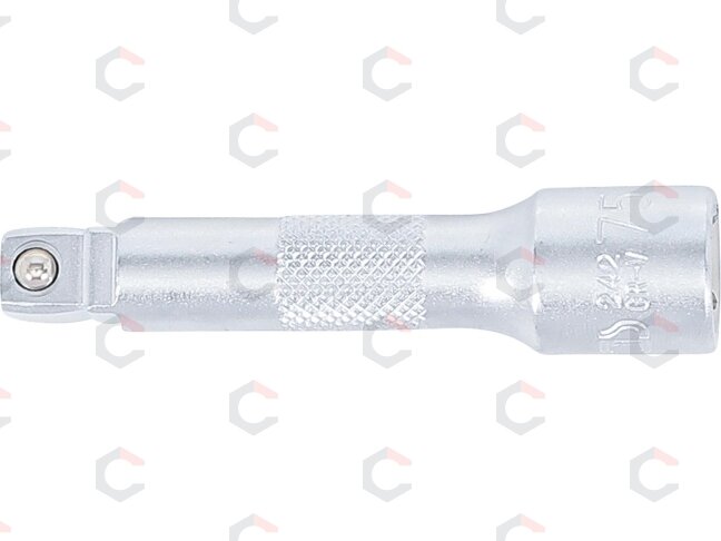 Ilgintuvas galvutei šarnyrinis | 10 mm (3/8") | 75 mm (242) 3 Ilgintuvas galvutei šarnyrinis | 10 mm (3/8") | 75 mm (242) 3