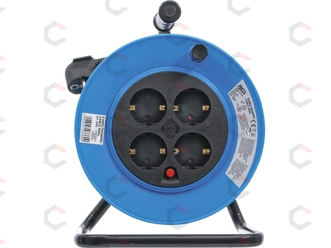 Ilgintuvas su rite 15 m | 3x1,5 mm² | 4 kištukiniai lizdai | IP 20 | 3000 W (3360) 1