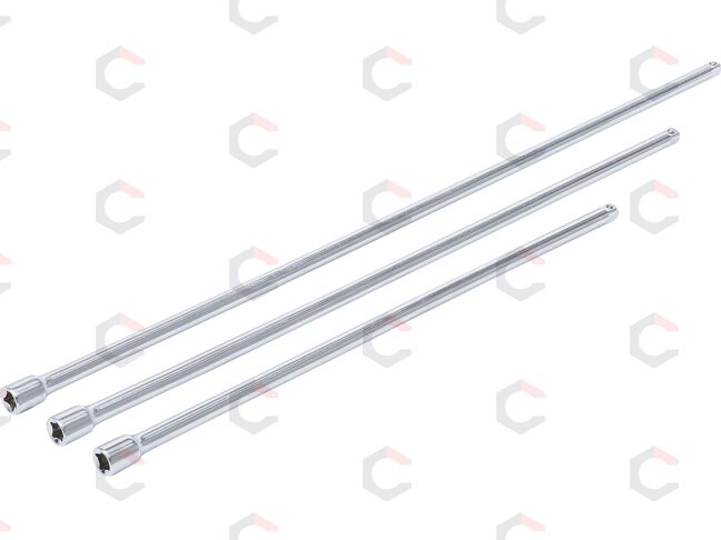Ilgintuvų rinkinys | 6.3 mm (1/4") | 300 / 380 / 450 mm | 3 vnt. (92235) 1