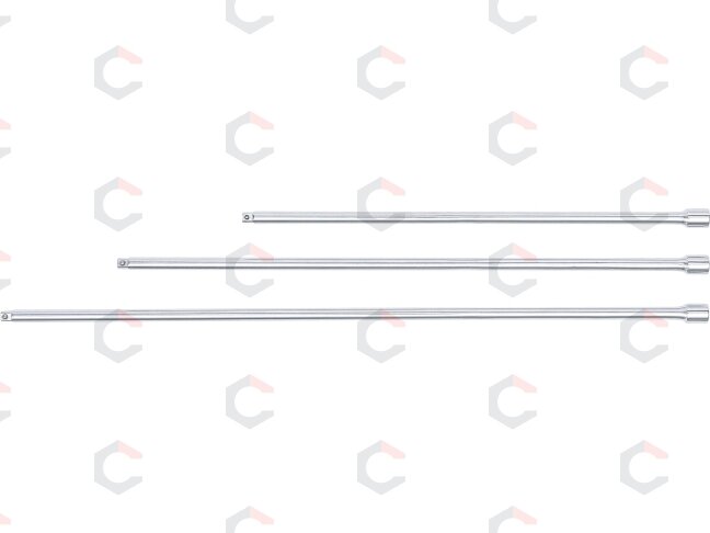 Ilgintuvų rinkinys | 6.3 mm (1/4") | 300 / 380 / 450 mm | 3 vnt. (92235) 2