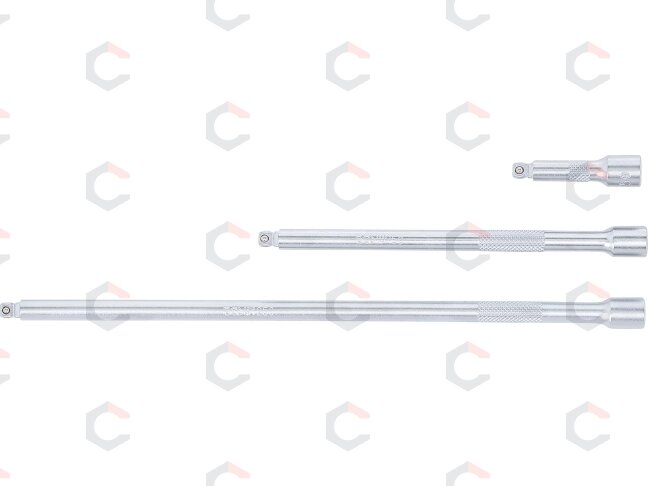 Ilgintuvų rinkinys | šarnyriniai | 6.3 mm (1/4") | 50/150/250 mm | 3 vnt. (2233) 2 Ilgintuvų rinkinys | šarnyriniai | 6.3 mm (1/4") | 50/150/250 mm | 3 vnt. (2233) 2
