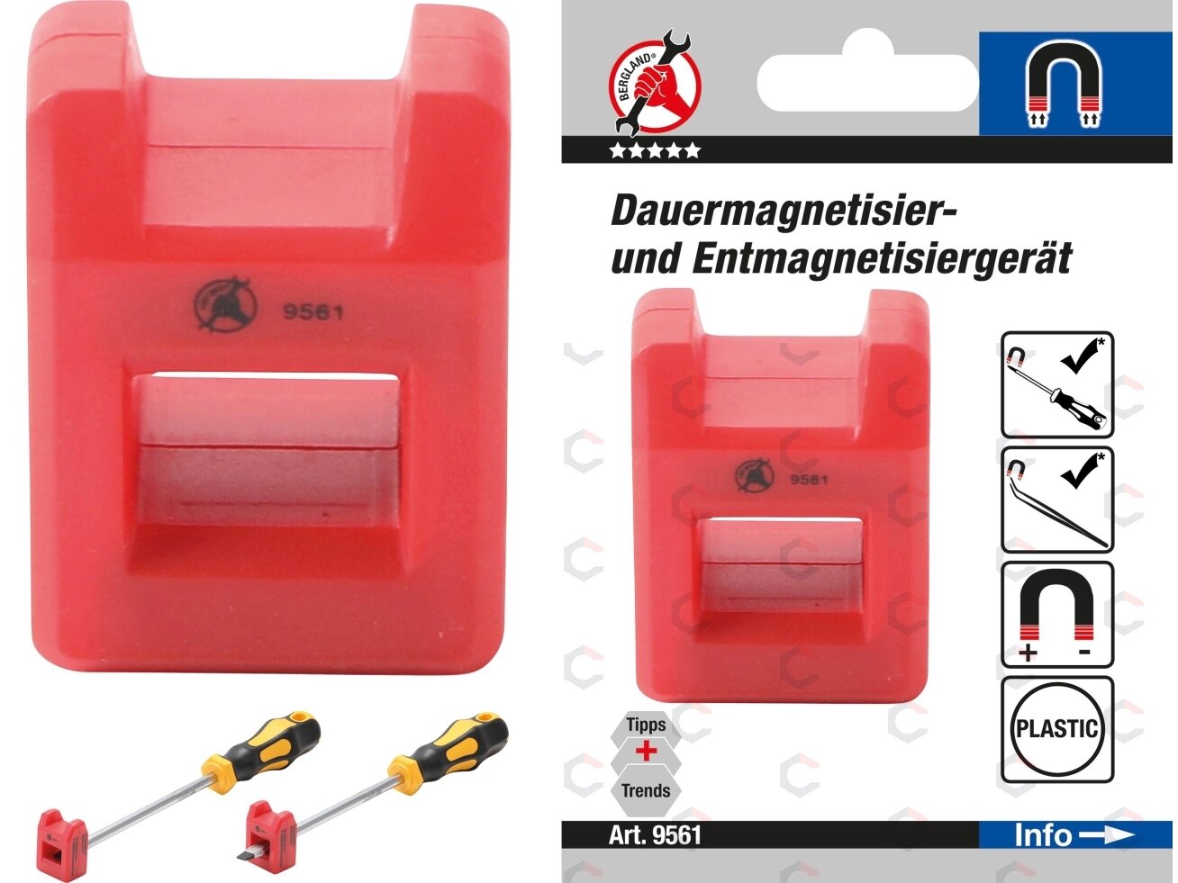 Įmagnetinimo / išmagnetinimo įrankis (9561) 4 Įmagnetinimo / išmagnetinimo įrankis (9561) 4