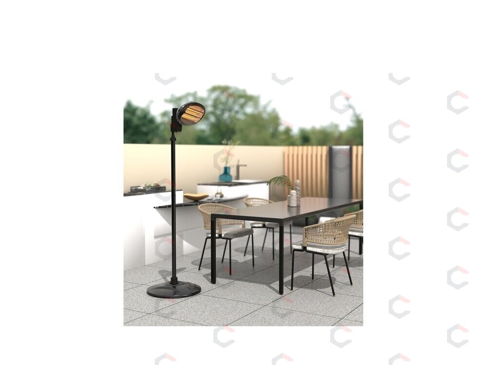 Infraraudonųjų spindulių šildytuvas | mobilus | 2000 W (68792) 5 Infraraudonųjų spindulių šildytuvas | mobilus | 2000 W (68792) 5