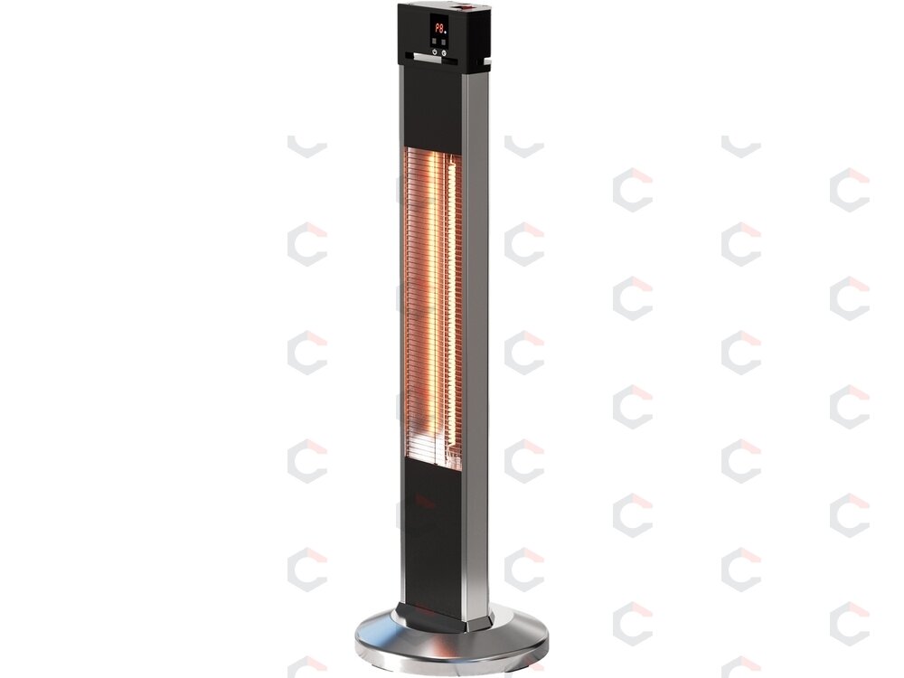 Infraraudonųjų spindulių šildytuvas | 2000 W | su pulteliu (68791) 1