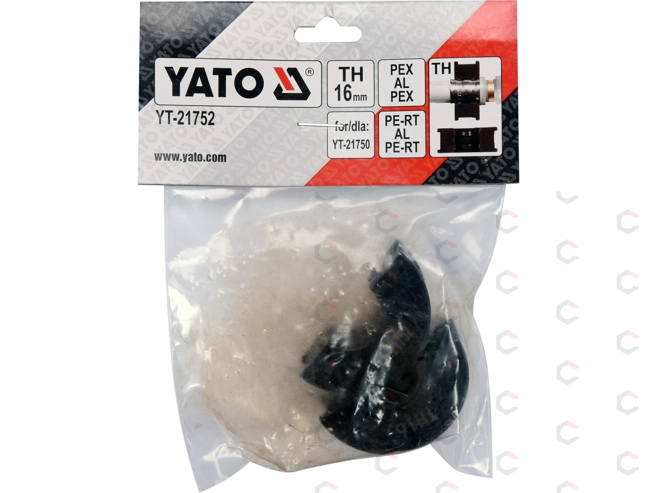Indėklas / matrica TH16 | Presavimo replėms YT-21750 (YT-21752) 2