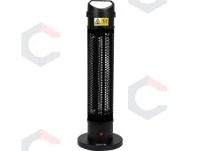 Infraraudonųjų spindulių šildytuvas | mobilus | 800W | su pultu (YT-99520) Infraraudonųjų spindulių šildytuvas | mobilus | 800W | su pultu (YT-99520)