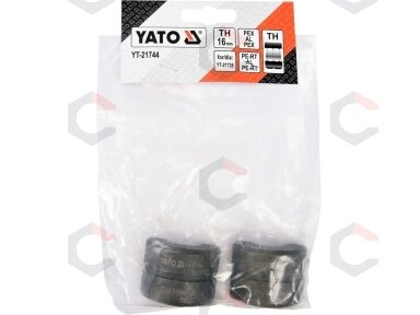 Indėklas TH 16 mm presavimo replėms YT-21735 (YT-21744)