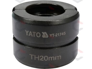 Indėklas TH 20 mm presavimo replėms YT-21735 (YT-21745)