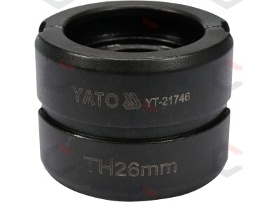 Indėklas TH 26 mm presavimo replėms YT-21735 (YT-21746)