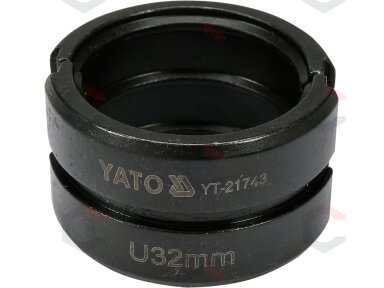 Indėklas U 32 mm presavimo replėms YT-21735 (YT-21743)